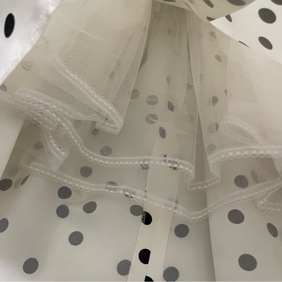 Gunne Sax Jessica McClintock Vintage Polka Dot Dress NWT Deadstock Size 4 - Picture 8 of 15